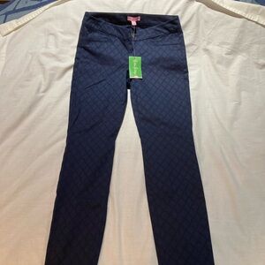 Women’s Lilly Pulitzer Kelly Skinny Ankle Pant, size 0, NWT! $138.00!